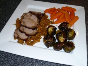 roasted pork loin