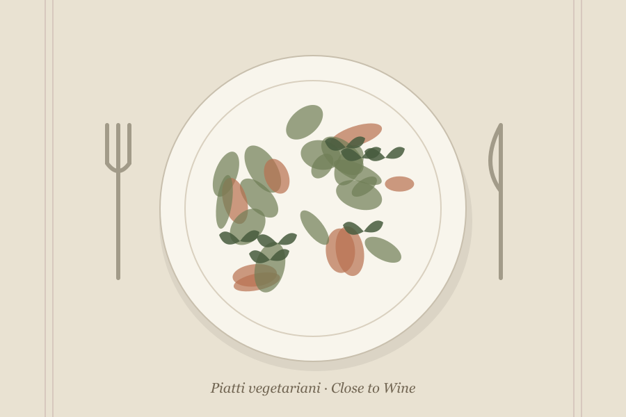Illustrazione editoriale: Zucca al forno, ceci e rosmarino: l’autunno con un Monica