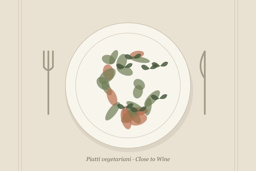 Illustrazione editoriale: Panzanella croccante con cetrioli e pomodori