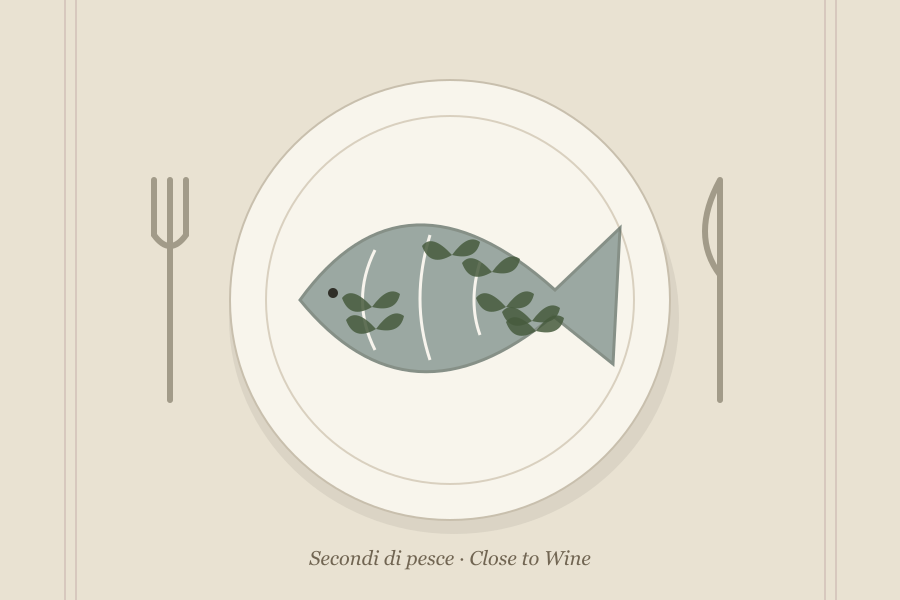 Illustrazione editoriale: Cozze al pomodoro con pane tostato