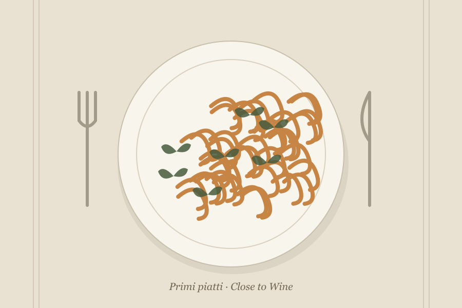 Illustrazione editoriale: Risotto agli asparagi con pecorino dolce