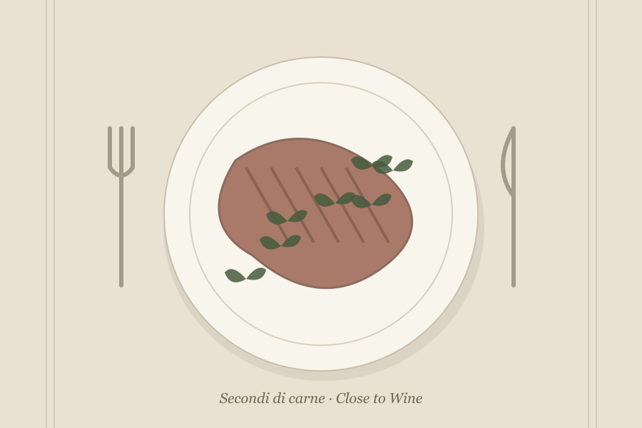 Illustrazione editoriale: Pollo arrosto al limone con patate