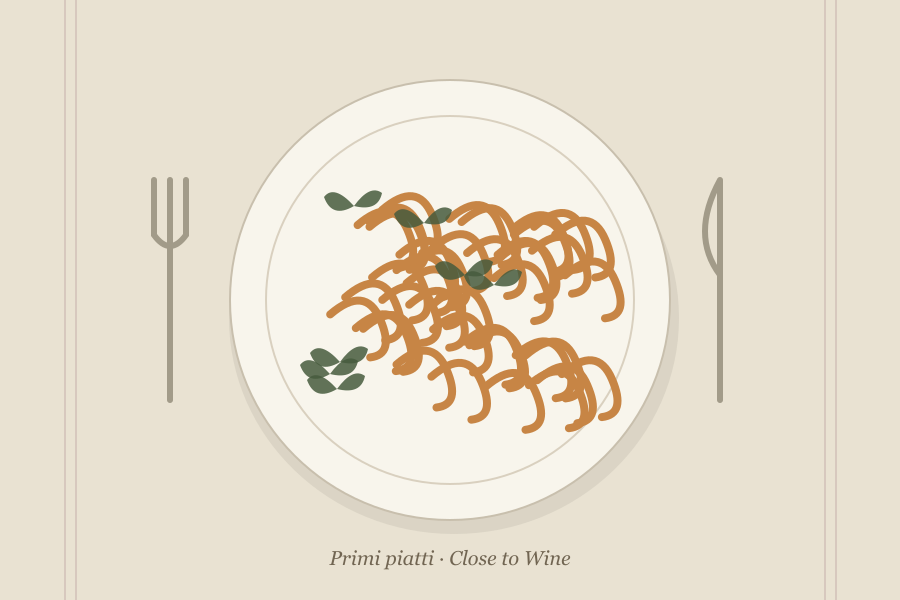 Illustrazione editoriale: Culurgiones di patate e menta, passo dopo passo