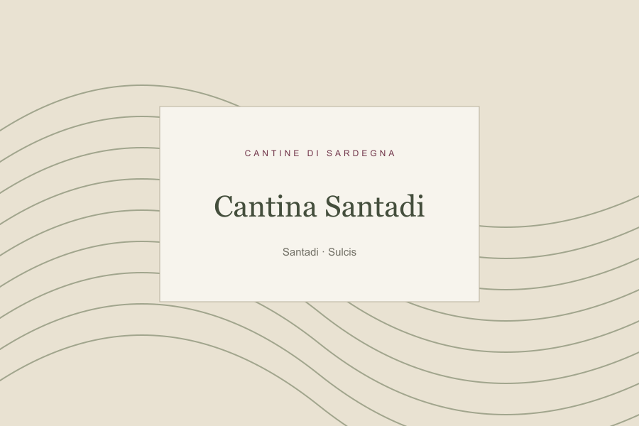 Illustrazione editoriale: Cantina Santadi